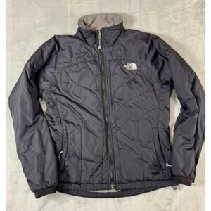 The North Face Woman’s Insulated Primaloft Navy Ripstop Jacket Medium M